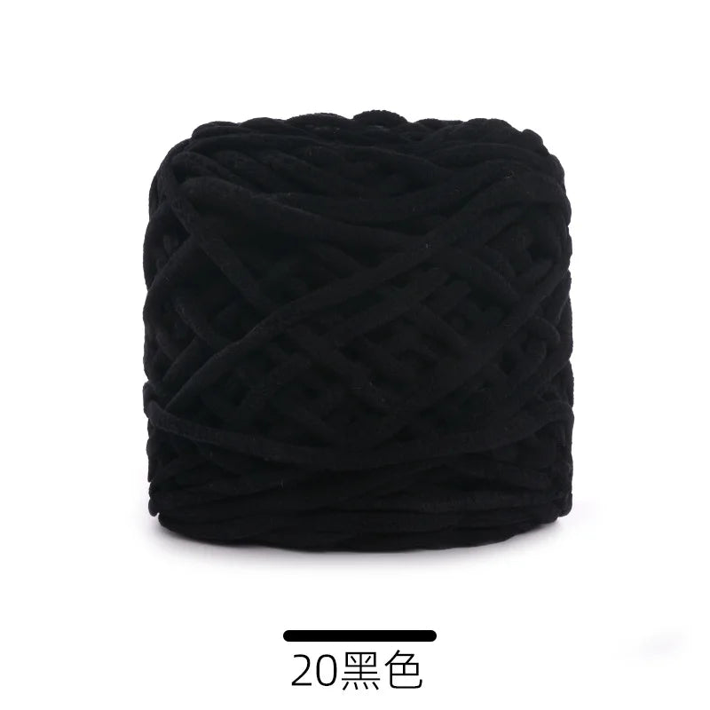 1Pc 50g Thin Velvet yarn for Crocheting Chenille yarn hand knitting Crochet amigrumi slipper line knit sweater blanket thread