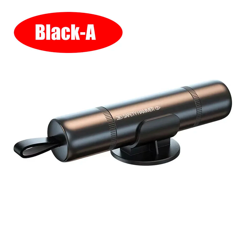 Window Breaker Seatbelt Cutter Car Gadgets Vehicle Escape Tool Safe Hammer Glass Breaker Life-Saving Emergency Artifact One Seco