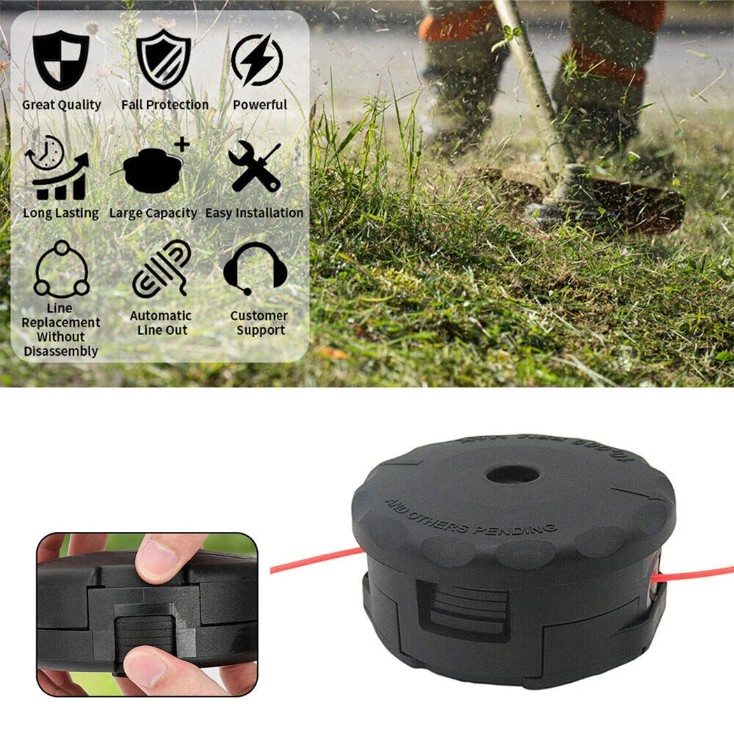 PORIYA Universal Speed Feed Bump Head Straight & Bent Shaft Brush Cutter Trimmer Head