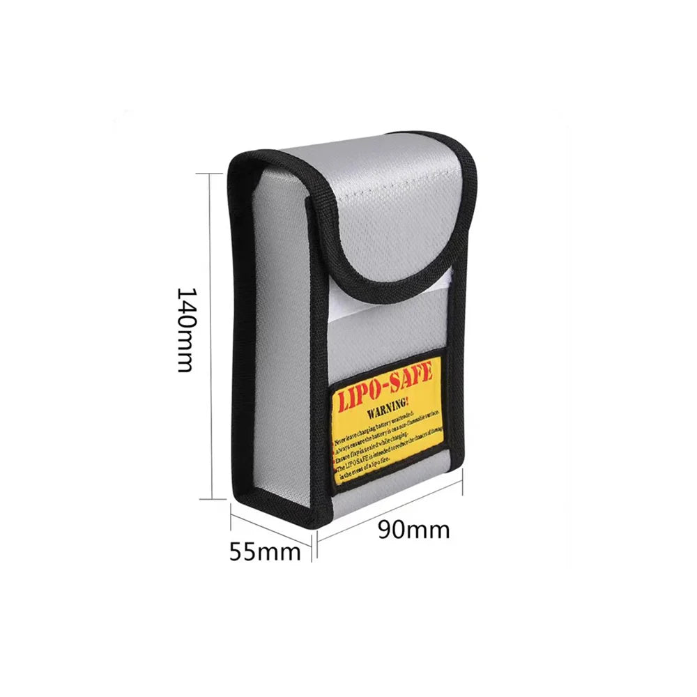 185x75x60mm Square RC LiPo Safe Bag Battery Safety Fireproof Explosionproof Guard Battery Protection Charging Sack For RC Toy