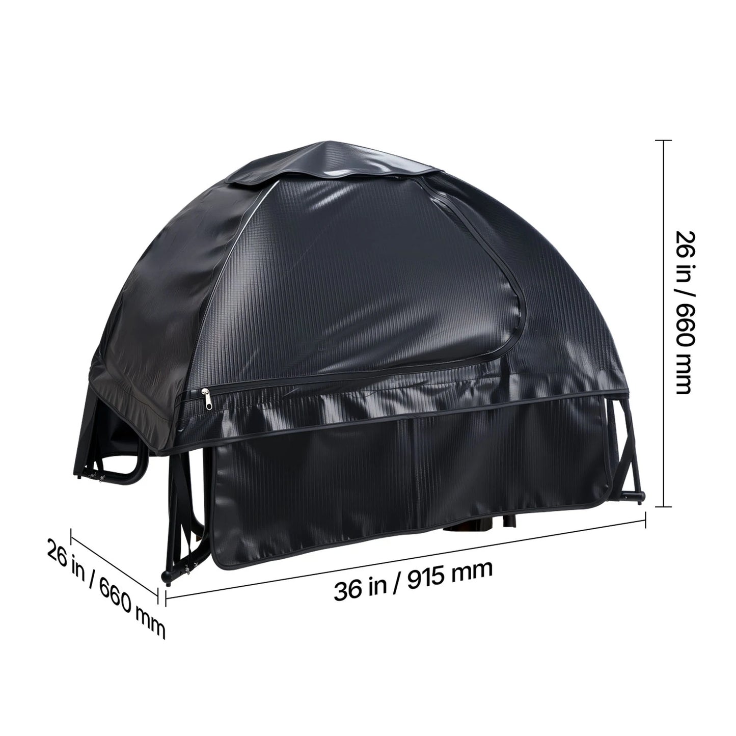 SucceBuy Generator Cover 34x24x21In Waterproof Universal Generator Cover for Most Generators 3500-12000W with 420D Oxford Fabric