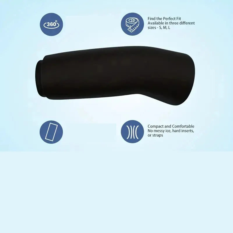 Adjustable knee and elbow ice packs - Reusable hot-cold therapy packs, suitable for both ice application and heat application
