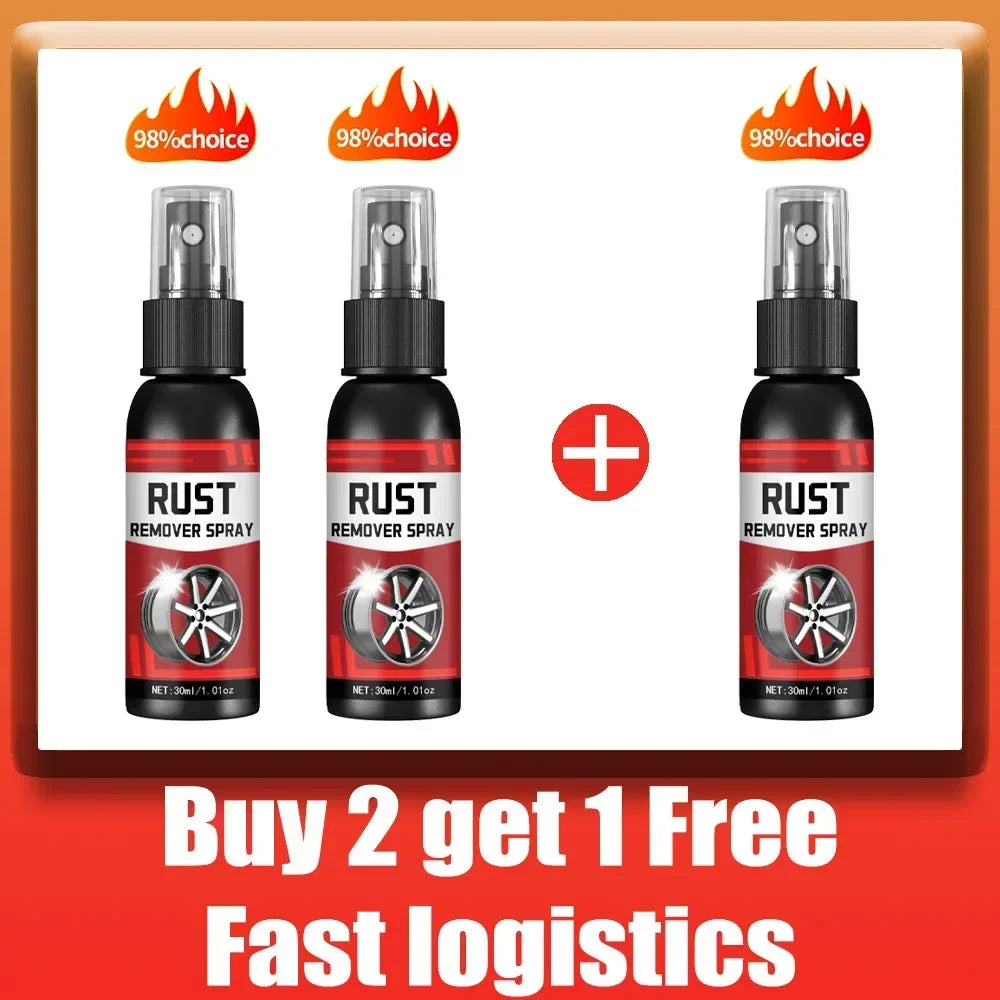 Multi Purpose Rust Remover Spray Metal Surface Chrome Paint Car Maintenance Iron Powder Cleaning Super Rust Remover Cleaner