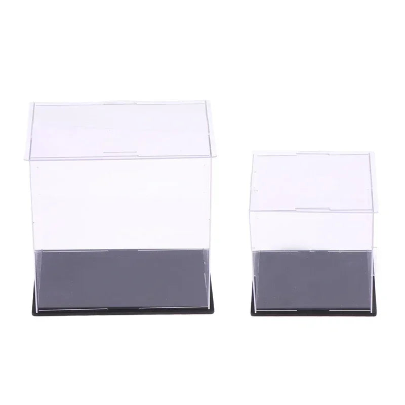 1Pc Transparent Acrylic Display Box Storage Dustproof Protection Display Cabinet Box For Dolls/Toys/Collectibles 22 Sizes