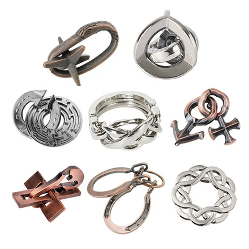 Metal Puzzle Toys for Children Adults Rompecabezas Metalico 3D Iq Brain Teaser Casse Tete Juguetes Y Aficiones Toys for Children