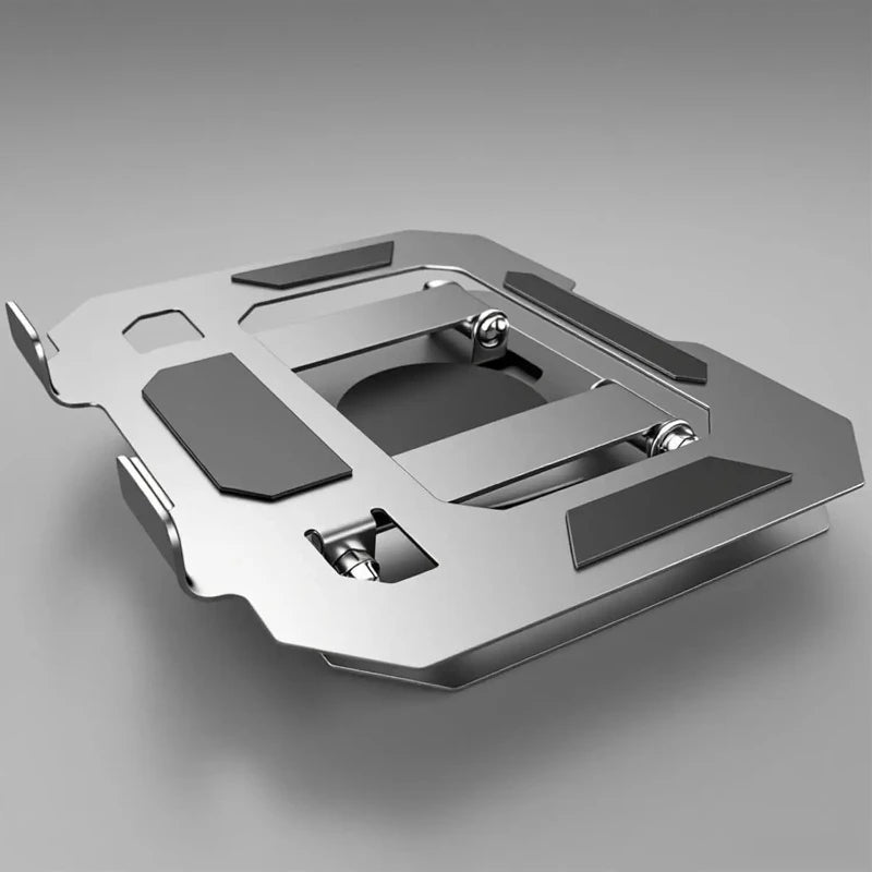 360 Rotatable Metal Tablet Stand Adjustable Foldable Desktop Holder Compatible for 4.7-12 Inch Ipad Pro Air Mini Laptop