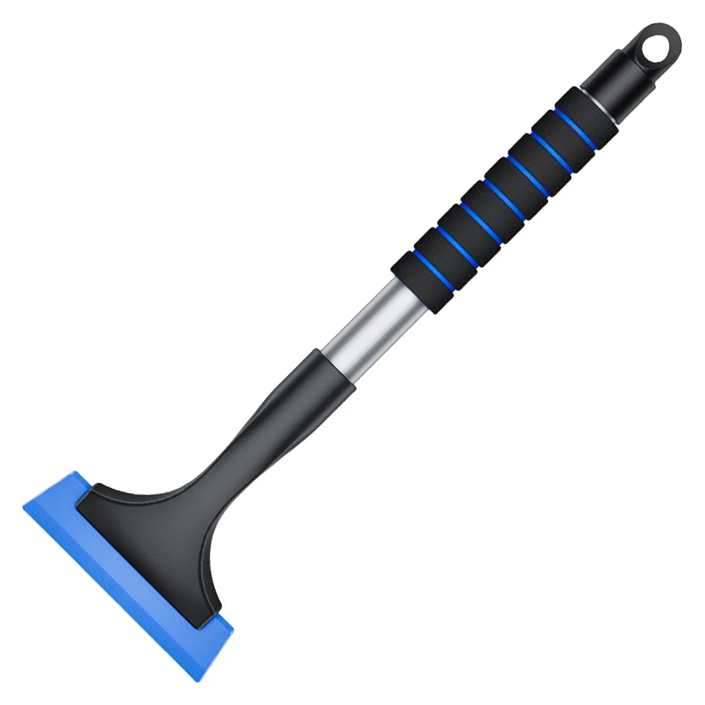 Extendable Ice Scraper with Sponge Handle Auto Ice Remover Ergonomic Car Defrosting Snow Removal Tool for Window Frosting
