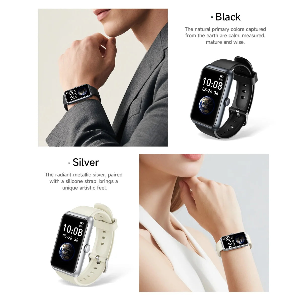 HOCO 1.47 TFT Smart Watch Touch Screen Bluetooth 5.3 Call Version IP67 Waterproof Heart Rate Women's Health Monitor Sports Watch
