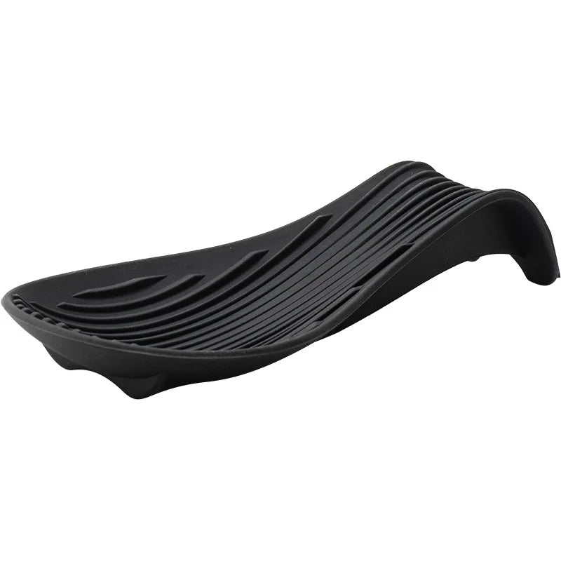 Silicone Kitchenware Tray, Kitchen Spatula, Soup Spoon, Silicone Spoon Holder, Household Thick Insulated Silicone Spoon Pad