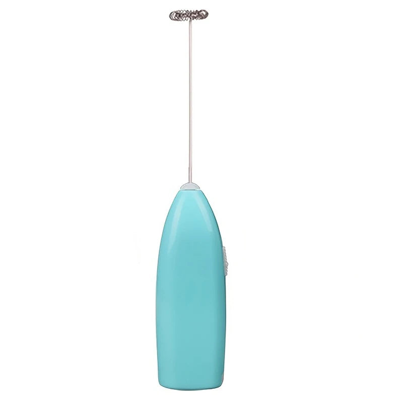 Handheld Electric Egg Beater Mini Battery Powered Milk Frother Coffee Drink Mixer Milk Foamer Kitchen Tools