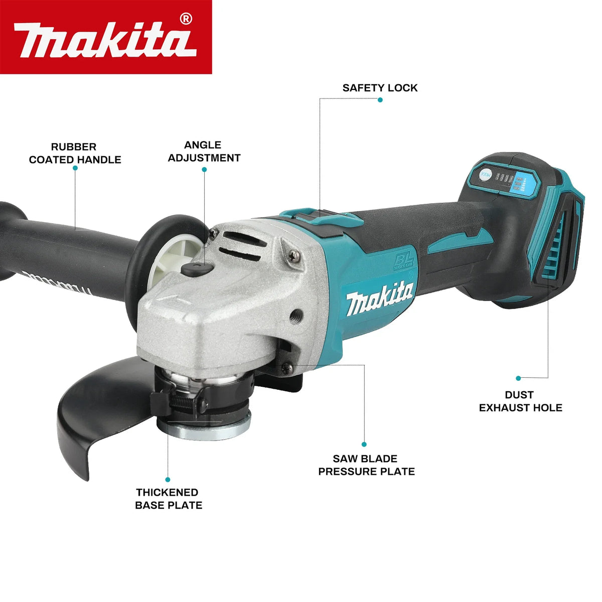 Makita 18V DGA404 Angle Grinder DTD173 Impact Driver Motor Electric screwdriver combination Grinder Cutting Polishing Machine