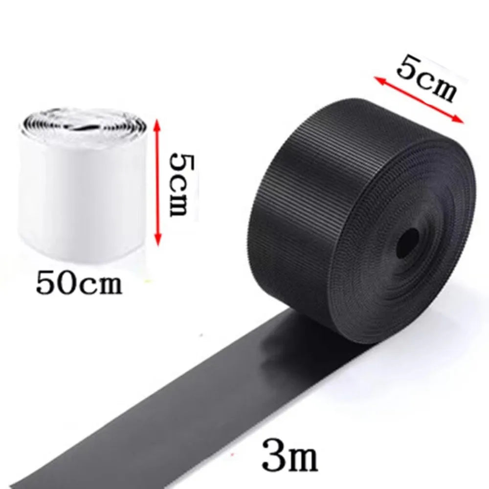 New 3/6/10M Sofa Toy Blocker Dustproof Adjustable Sofa Edge Baffle Adhesive Strap Nylon Under Couch Blocker