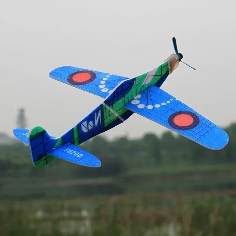 Hand Throw Flying Glider Airplane Party Favors For Kids Prize Reward Toys Outdoor Spielzeug Kinder Avion Polystyrène Planeur
