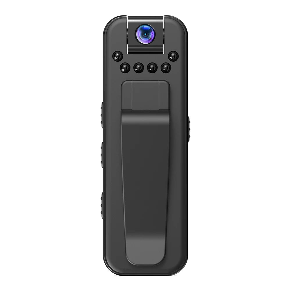 HD 1080P Mini Camera WiFi Infrared Night Vision Portable Digital Video Recorder with Back Clip Police Body Cam Motion Detection