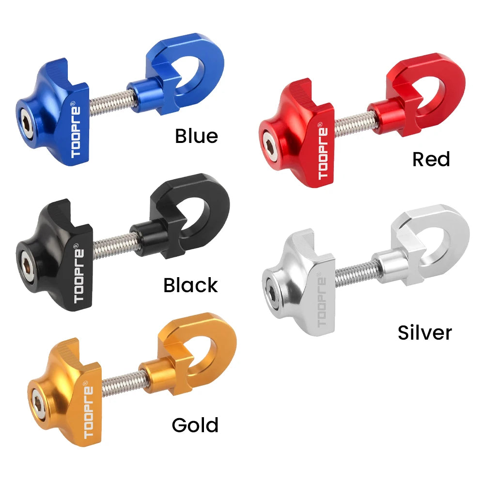 Bicycle Chain Adjuster Bike Chain Tensioner Bicycle Chain Fastener for Single Speed Bicycle BMX Fixie Bike