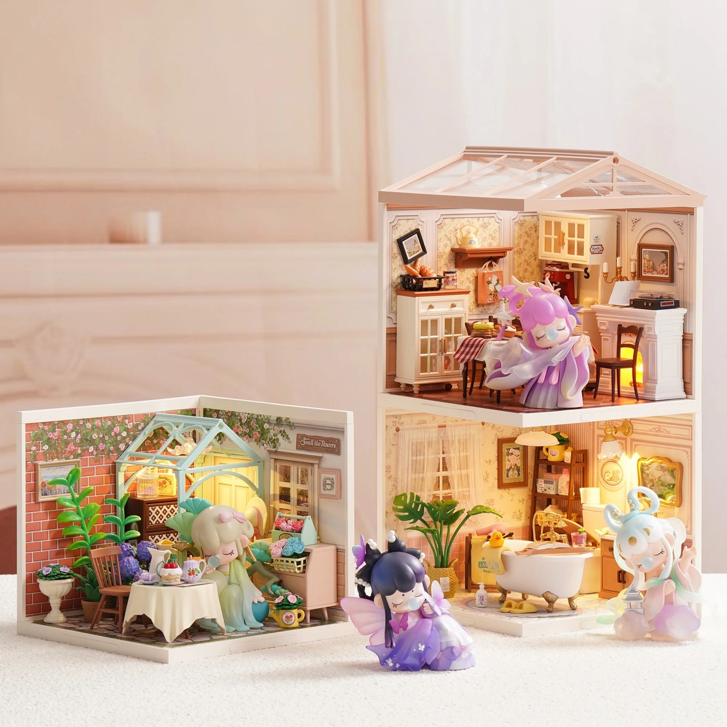 Rolife Nanci Blind Box Nanci's Poetic Beauty Action Figure Collectible Doll Toys Surprise Box Gift for Kids Friends Adults