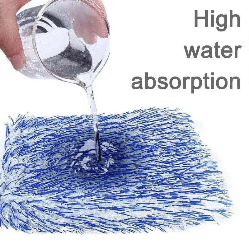 Double Sided Thick Plush Car Cleaning Gloves Ultra-fine Fiber Water Absorbing Cleaning Coral Fleece Large Car Wash Gloves