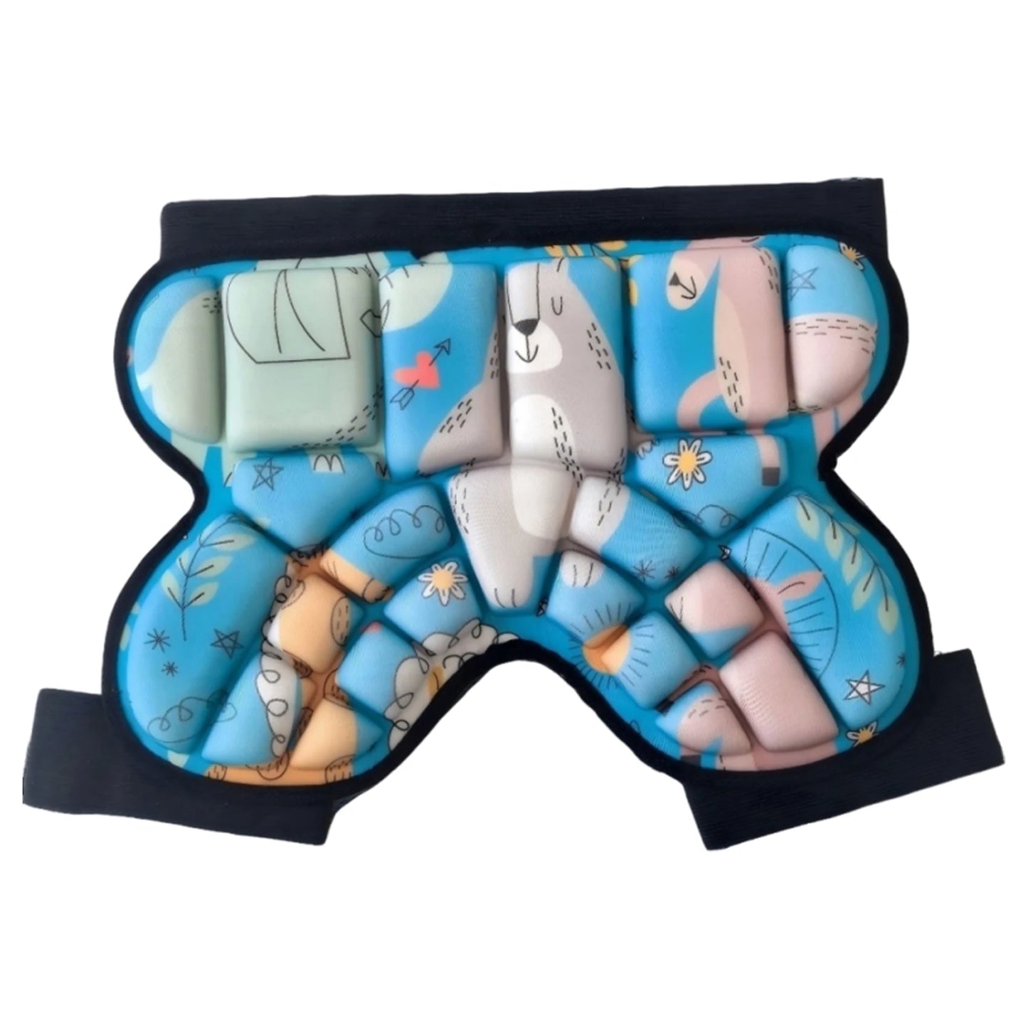 Ski Hip Protection Pads Thickened Single Board Hip Protectors Skating Butt Protection Shorts for Roller Skating/Skateboarding