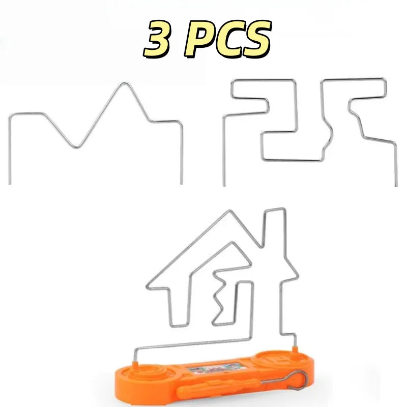 Kids Collison Electric Shock Toy Education Electric Touch Maze Game Party Funny Game Science Experiment Toys for Children Gift