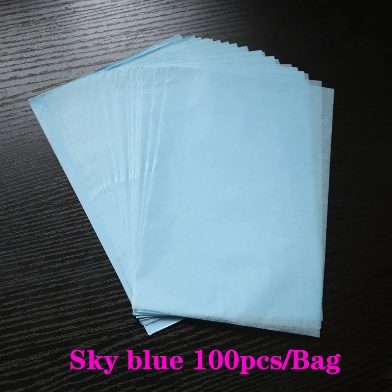 100 Sheets/bag 21X14cm Colorful Tissue A5 Wine Wrapping Papers DIY Folding Craft Paper Party Wedding Home Decor Packing 2030