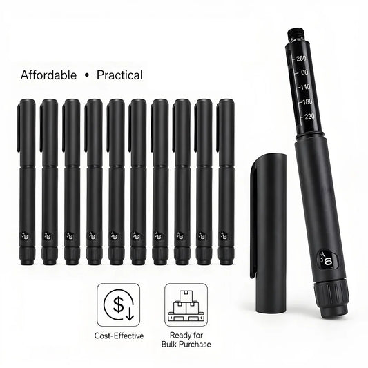 Rotary Push Disposable Sterile Insulin Injection Pens Adjustable Growth Hormone Dosage 60U Magic Beauty Injection Pen