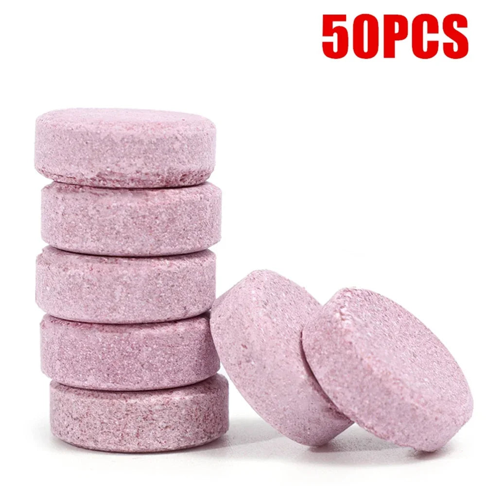 Car Windscreen Effervescent Tablets Solid Cleaner Auto Windshield Wiper Cleaning Tablets Glass Cleaning Car Washing Accessories