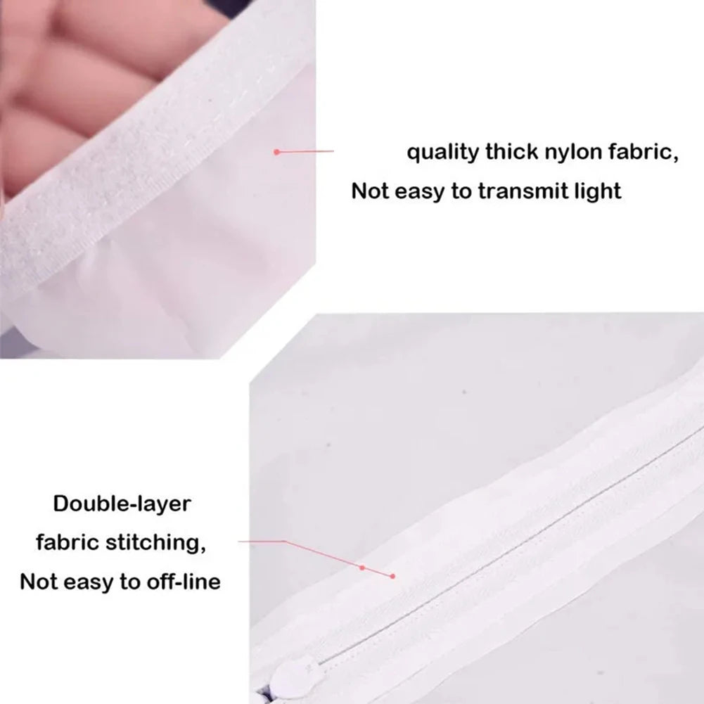 AirLock Window Seal for Portable Air Conditioner,300 cm Flexible Cloth Sealing Plate Window Seal with Zip/Adhesive-A70Z