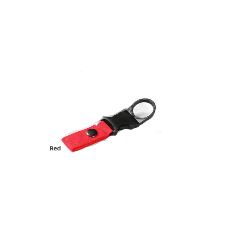 Webbing Water Bottle Holder Climbing Carabiner Belt Backpack Hanger Hooks Clip Multifunction Water Bottle Nylon Buckle Hook Clip