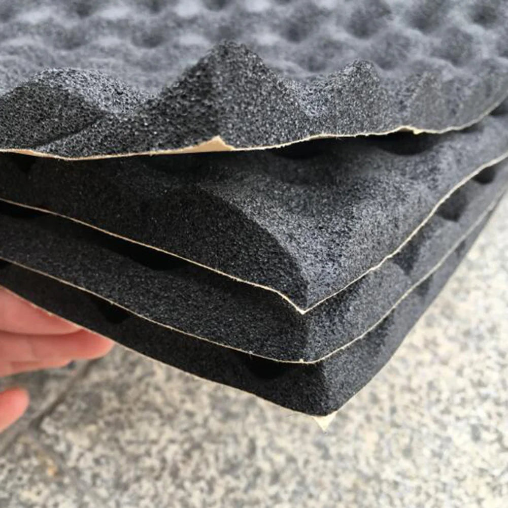 18mm Thick Car Sound Deadening Mat Automobile Interior Decoration Parts Noise Insulation Sound Proofing Foam 20x31in
