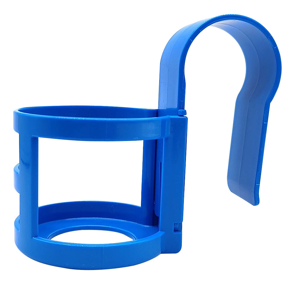 Swimming Pool Side Storage Shelf Reusable Beverage Drinks Beer Container Multifunctional Water Cup Hanging Rack Pool Accessories