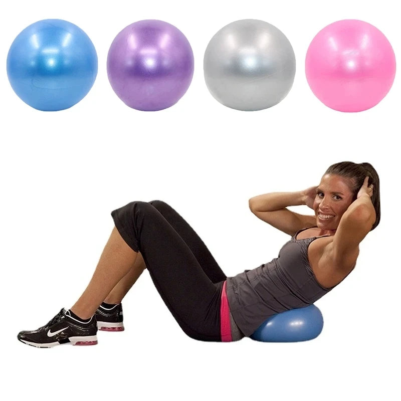 25cm Mini Yoga Ball Fitness Pilates Reduce Fat Ball Thick Explosion-proof PVC Non Slip Gym Home Training Workout Exercise Ball