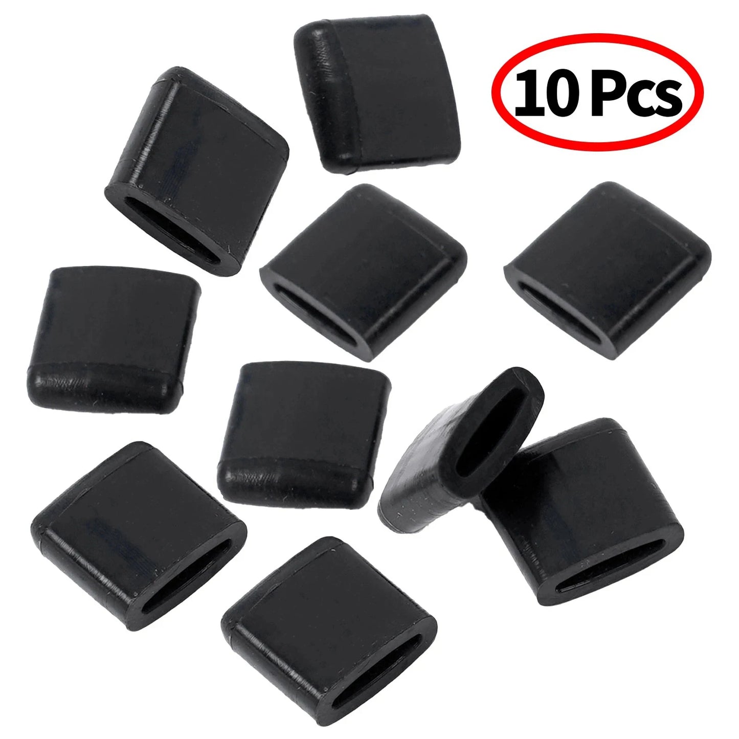 10pcs Airfryer Bottom Plate Bumpers Mini Silicone Airfryer Rubber Bumper Replacement Anti-scratch Heat-resistant Air Fryer Parts