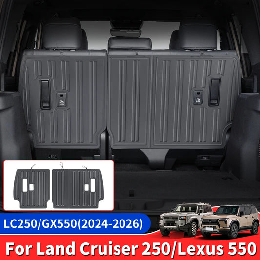 For Toyota 2024-2026 Land Cruiser 250 Prado LC250 Lexus 550 GX550 TPE Seat Back Protection Mat Anti-Dirt Interior Accessories