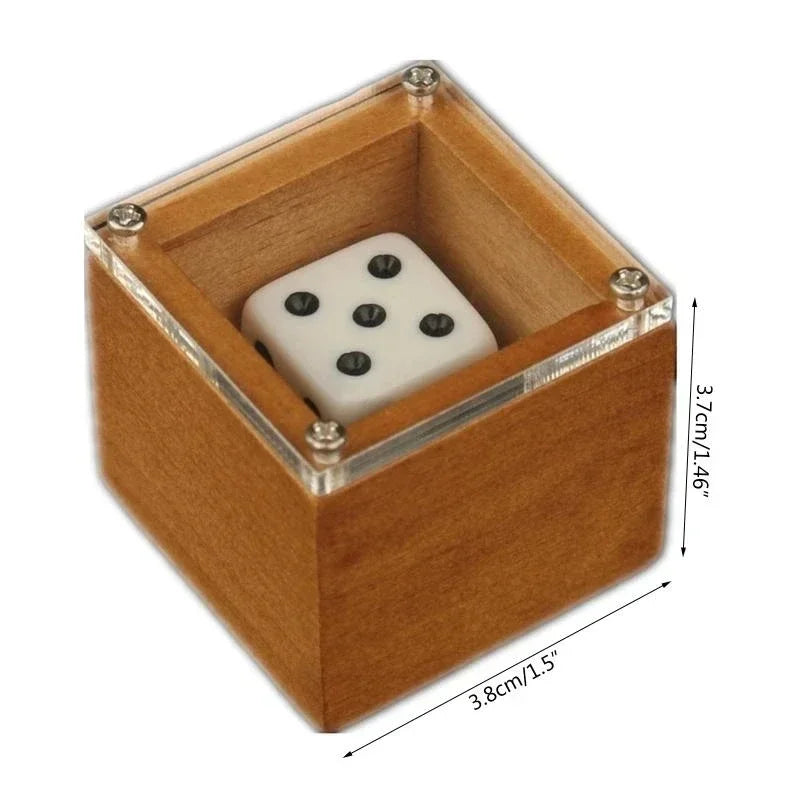 Magic Dice Magic Props Dice Trick Dot Number Change Dice Magic Stage Illusion Props Toys For Kids Adults