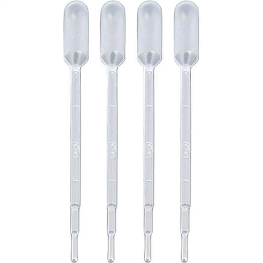 50pcs Essential Oils Pipettes Plastic Disposable Transfer Pasteur Pipettes Makeup Tools Eye Dropper Experiment Supplies for Lab
