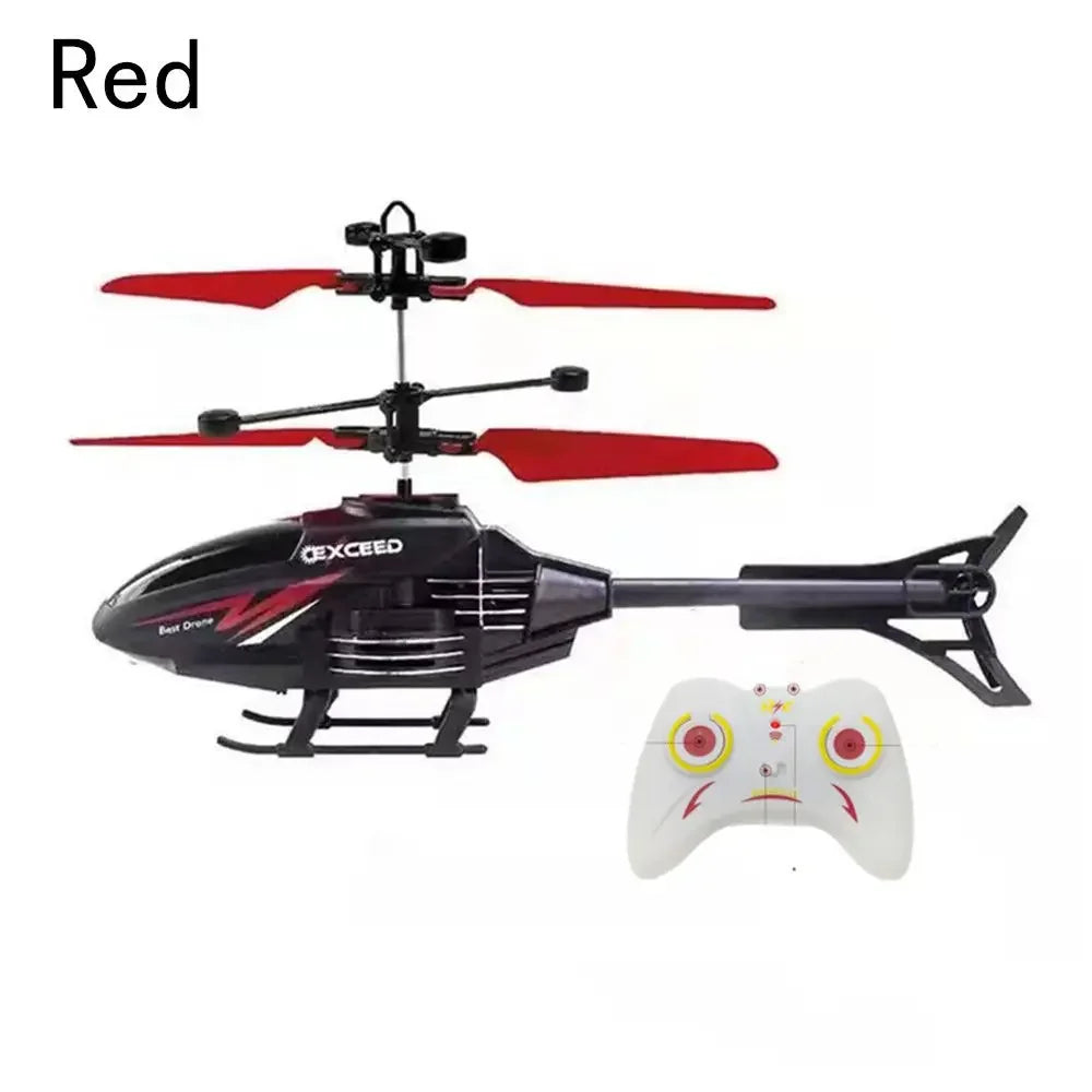 Hobbies Rechargeable Mini Drone Remote Control Plane Flying Helicopter Toy RC Helicopters