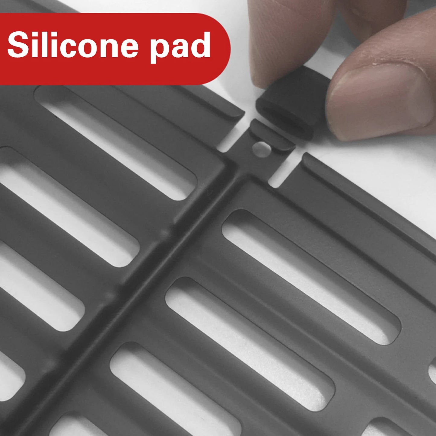 10pcs Airfryer Bottom Plate Bumpers Mini Silicone Airfryer Rubber Bumper Replacement Anti-scratch Heat-resistant Air Fryer Parts