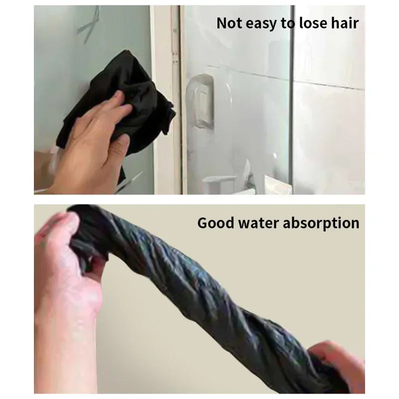 Microfiber Rag Quickly Absorbent Washing Towels Magic Cloth Glass No Trace No Watermark Car Glass Cleaning Tool Car Wash