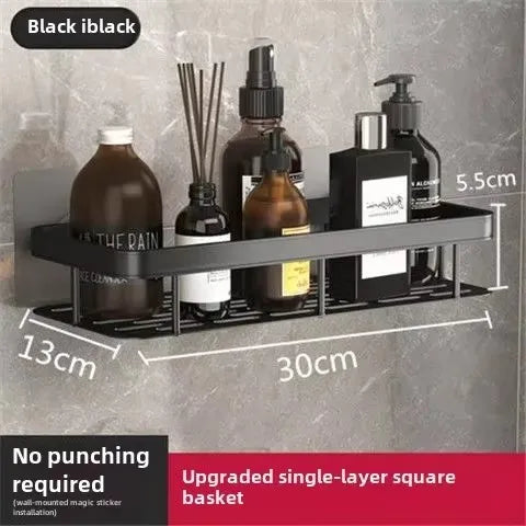 New 3/2/1PCS Adhensive Bathroom Shampoo Holder Shower Caddy Shelves Storage No Drill Shelf Corner Towel Holder Shelves For