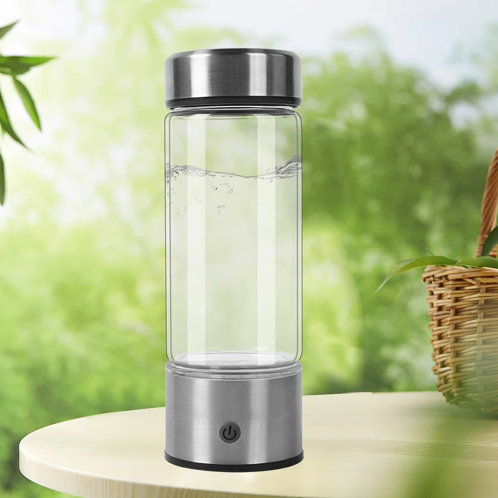 450mL Hydrogen Rich Generator Water Maker Cup Bottle Ionizer Maker Water Bottle