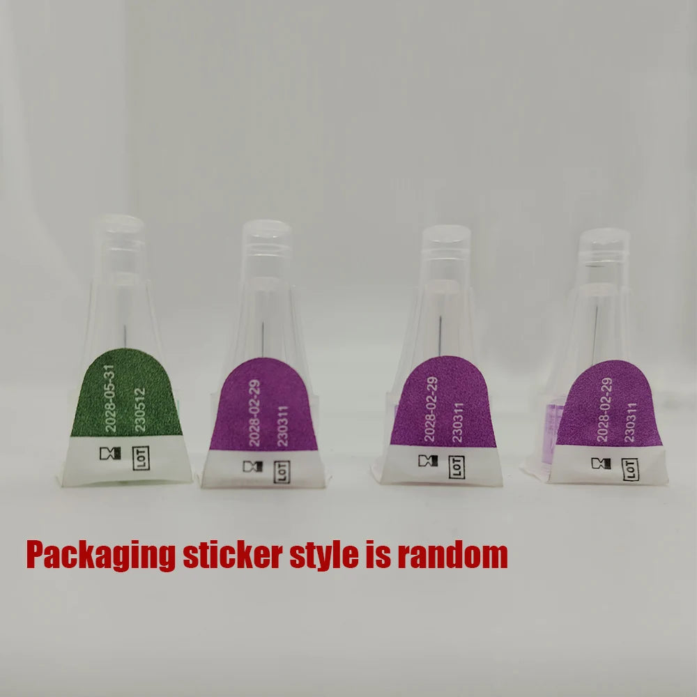 10/30/50/100Pcs Sterile Insulin Cartridges For Lilly Insulin Injection Pen Individual Packaging Medical Insulin Pen Tip 31G 6mm