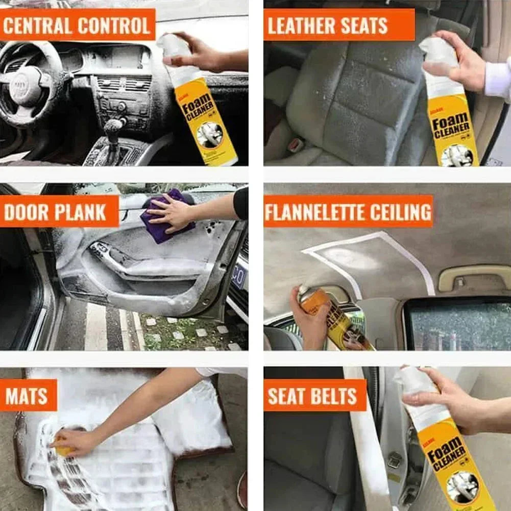 Multi-purpose Foam Cleaner Cleaning Agent Automoive Car Interior Home Foam Cleaner Home Cleaning Foam Spray Cleaners\'[;\