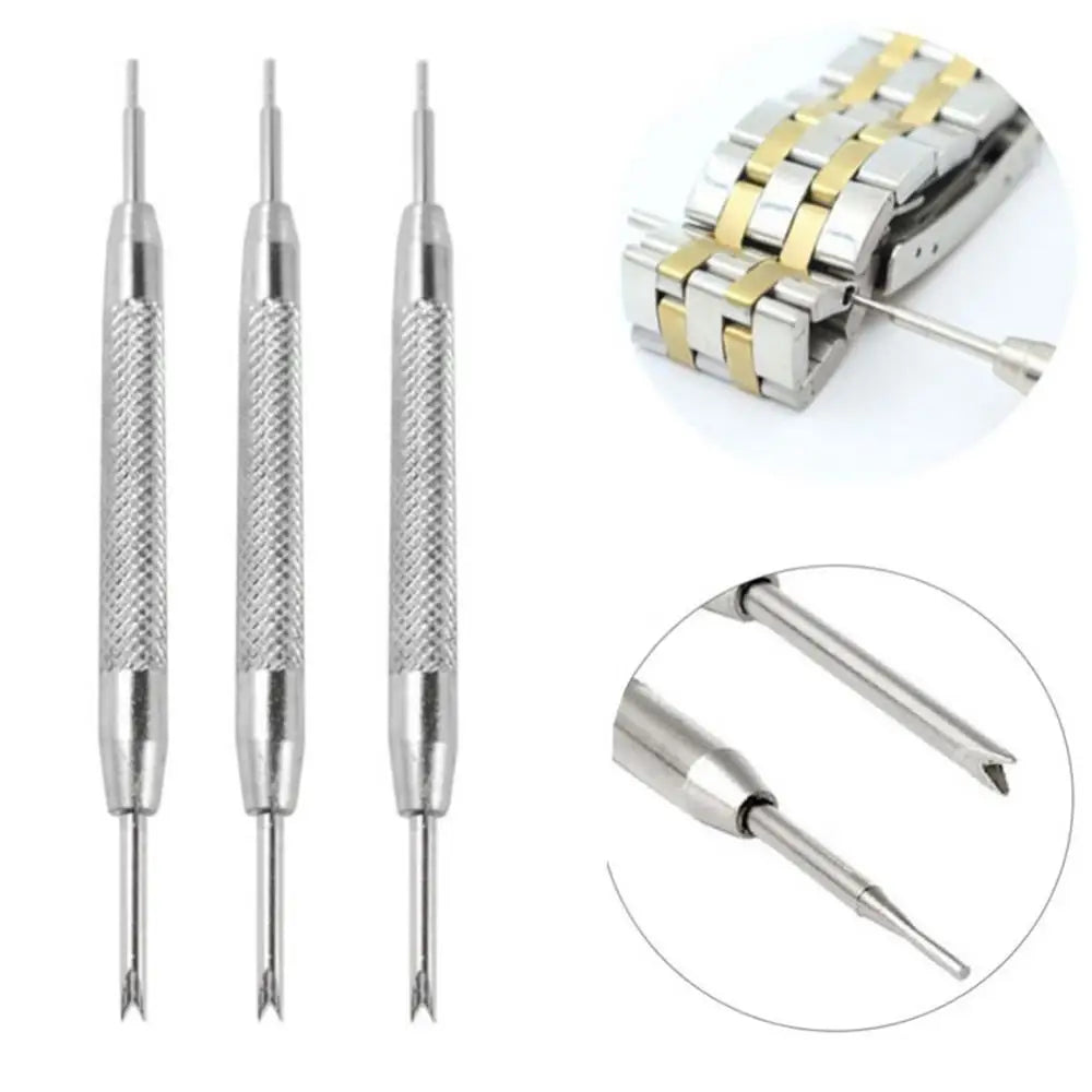 Watch Band Accessories Repair Tools Stainless Steel Watch Strap Band Opener Strap Replace Spring Bars Link Pins Remover Tools