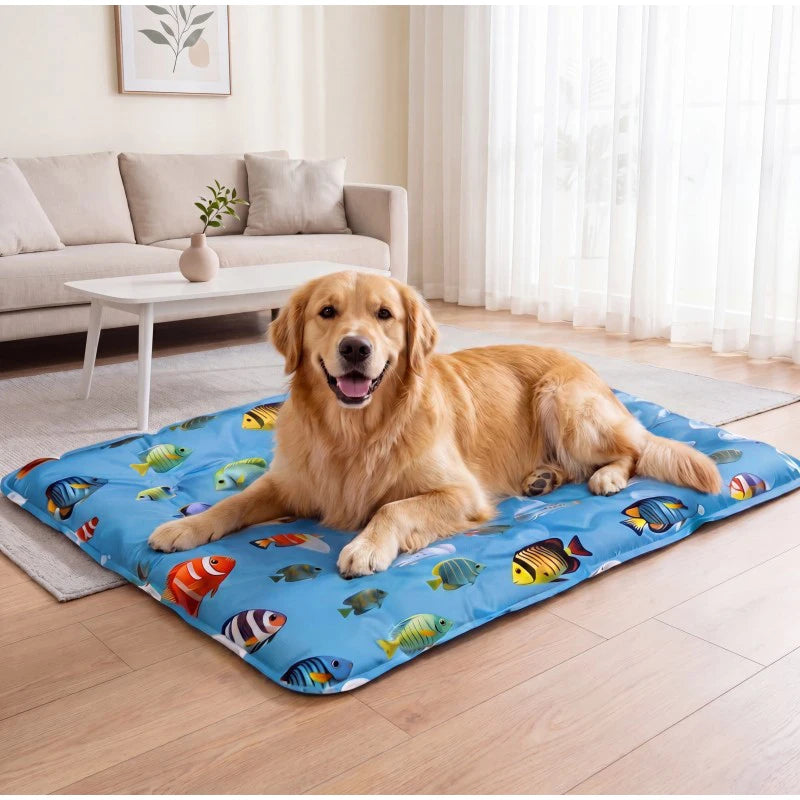 Pet Cooling Mat Air Conditioning Pet Mat Gel Pet Waterproof Leak-proof Sturdy Cat Kennel Outdoor Moisture-proof Pet Pad