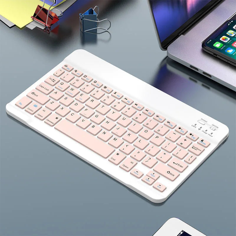 JITE Mini Ultra-Slim Wireless Keyboard Bluetooth Keyboard MOUSE for iPad iPhone Tablet Phone Smartphone iOS Android Windows