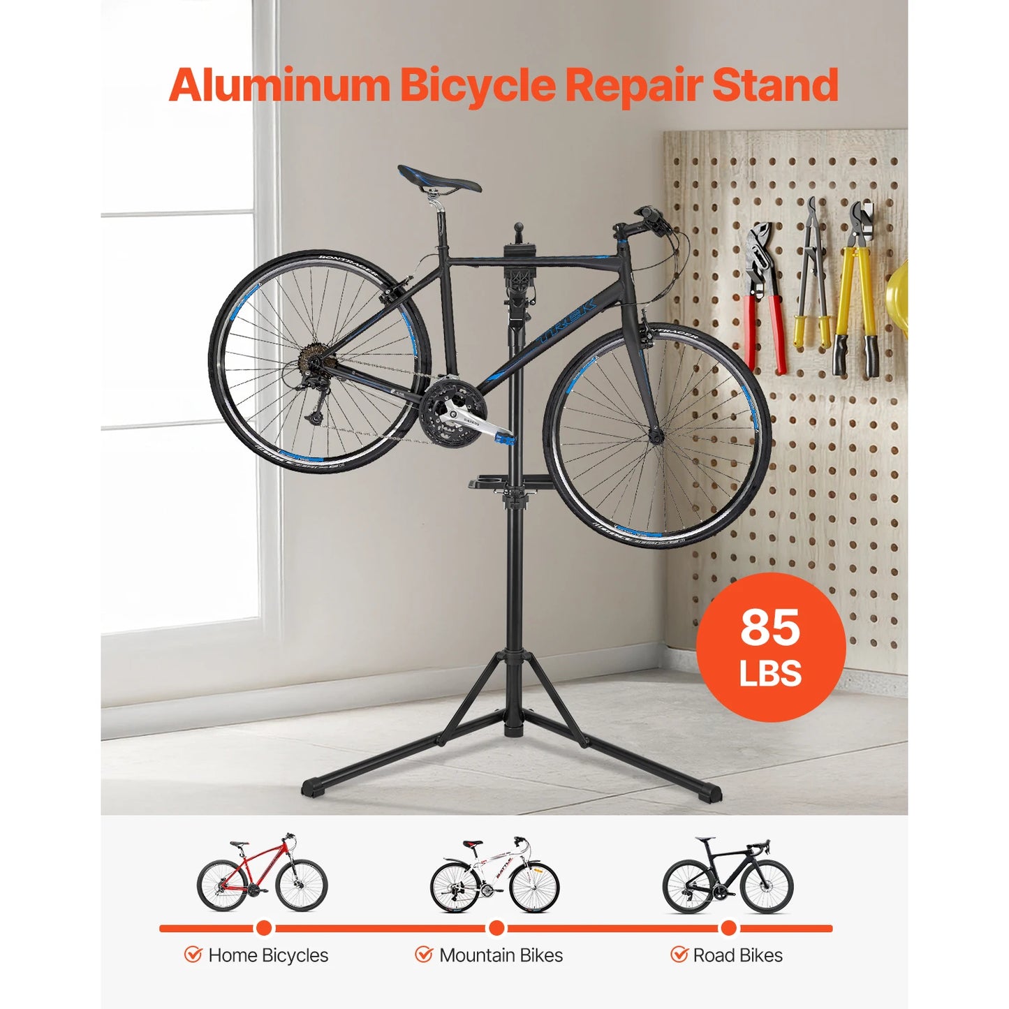 SucceBuy Bike Repair Stand 66/85/88/110lb Heavy duty Bicycle Work Stand Foldable Bicycle Maintenance Rack for Mountain&Road Bike
