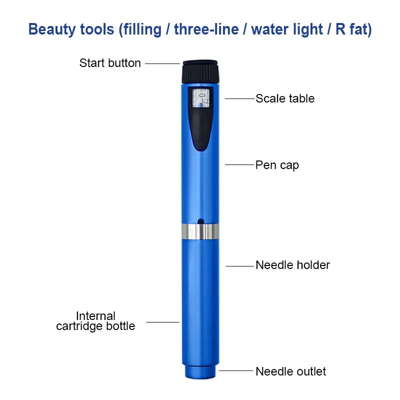 Dosage Control 3ml Reusable V2 60IU Injection Pen Weight Loss Injection Pen 2028