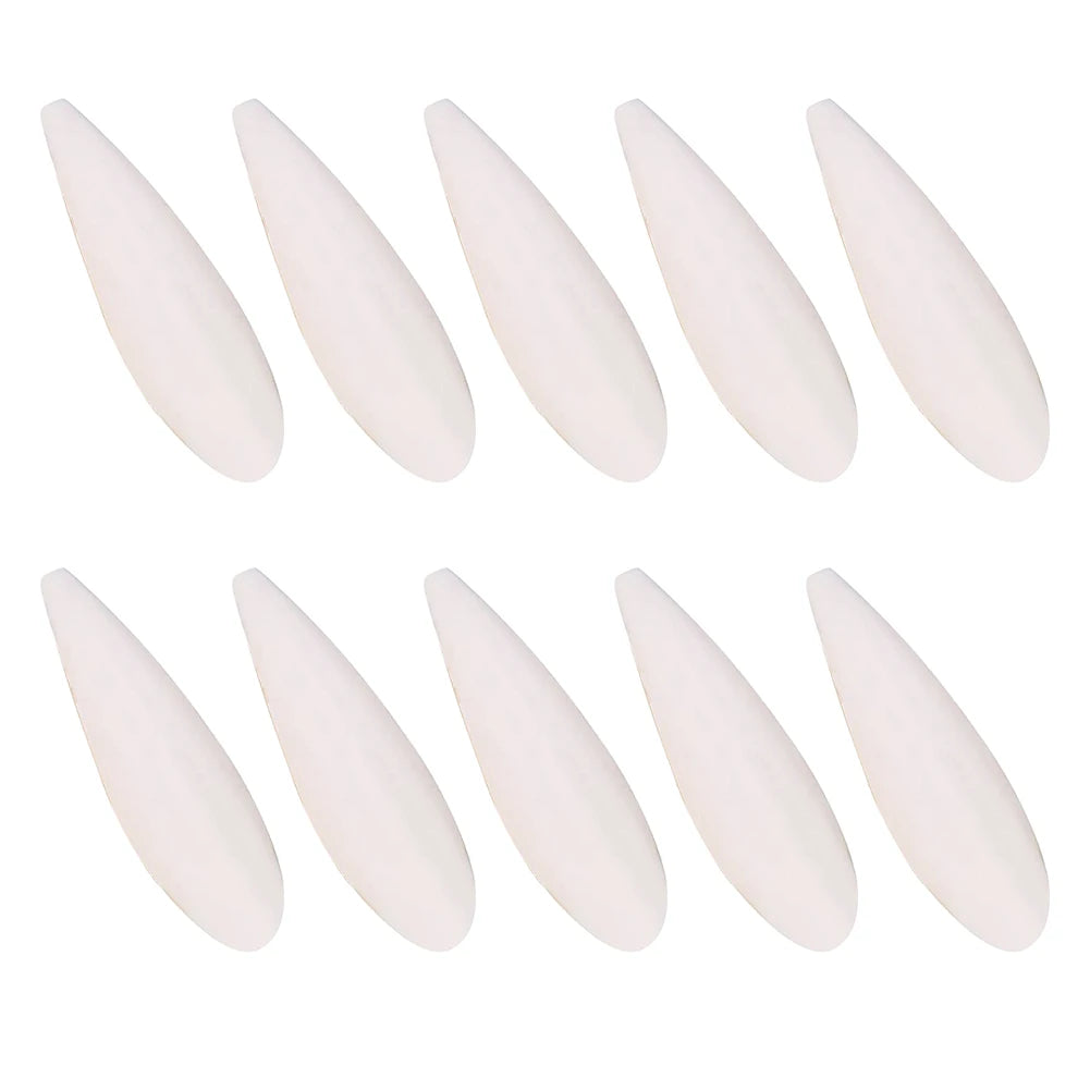10pcs Pet Bird Food Demineralized Chewing Cuttlefish Bone Edible Crawling Pet Molar Toy Nutritional Supplements Sports Equipment