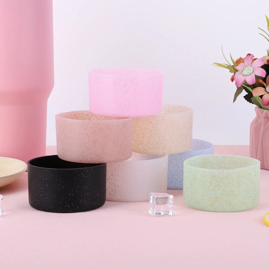 Silicone Water Bottle Boot Anti-Slip Bottom Cover Heat Insulation Bottom Protector for Stanley 20-40oz Water Bottle