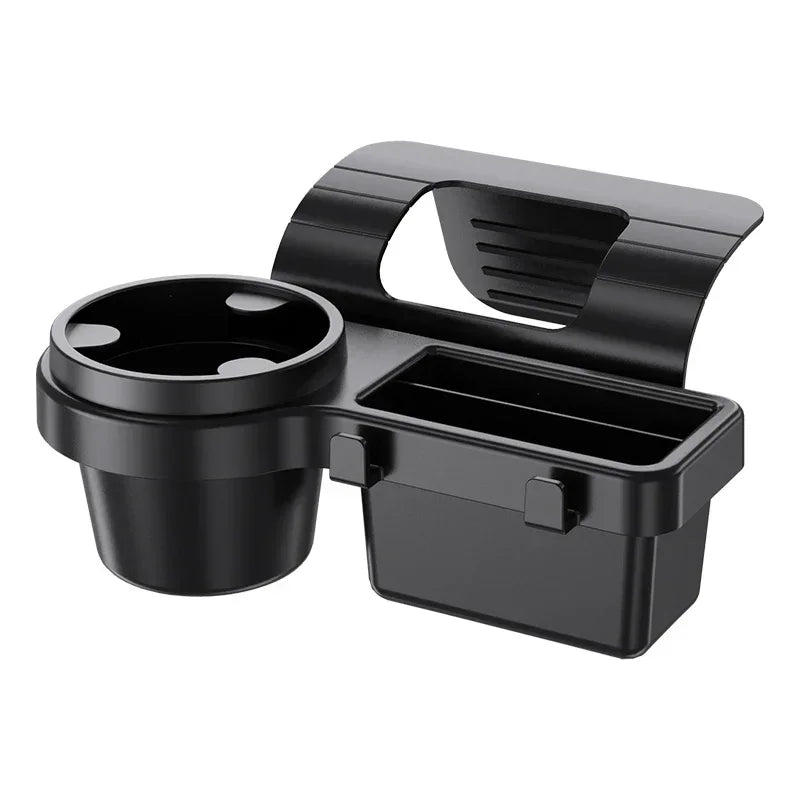 Car Cup Holder Phone Mount Organizer Auto Interior Storage Tray Door Window Pocket Rack Multifunctional Drink Bottle Accessory